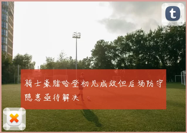 骑士豪赌哈登初见成效但后场防守隐患亟待解决